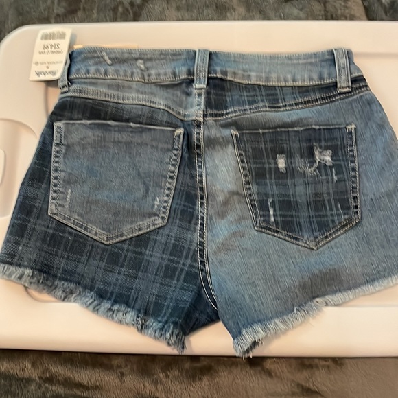 High Rise Jean Shorts - Picture 2 of 3